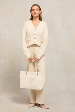 Amalfi Straw Tote