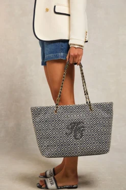 Amalfi Straw Tote