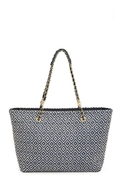 Amalfi Straw Tote
