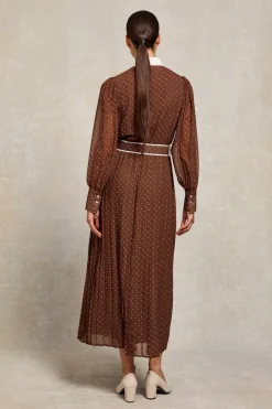 Annabel Pleated Maxi Dress