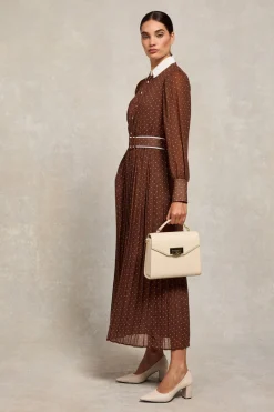 Annabel Pleated Maxi Dress