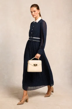 Annabel Pleated Maxi Dress