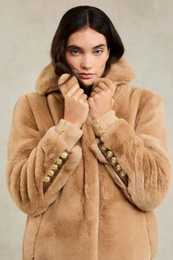 Asygarth Faux Fur Coat