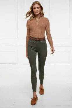 Ava Quarter Zip Knit
