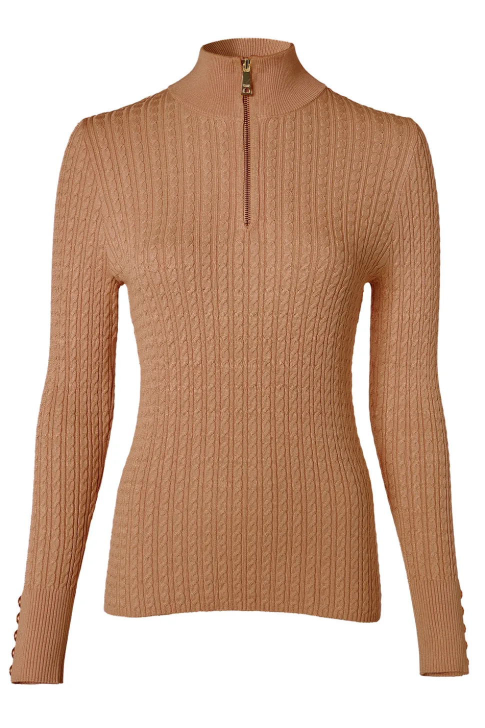 Ava Quarter Zip Knit