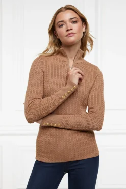 Ava Quarter Zip Knit