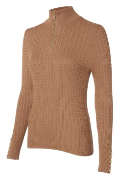Ava Quarter Zip Knit