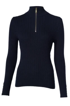 Ava Quarter Zip Knit