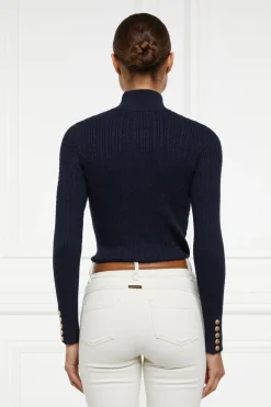 Ava Quarter Zip Knit