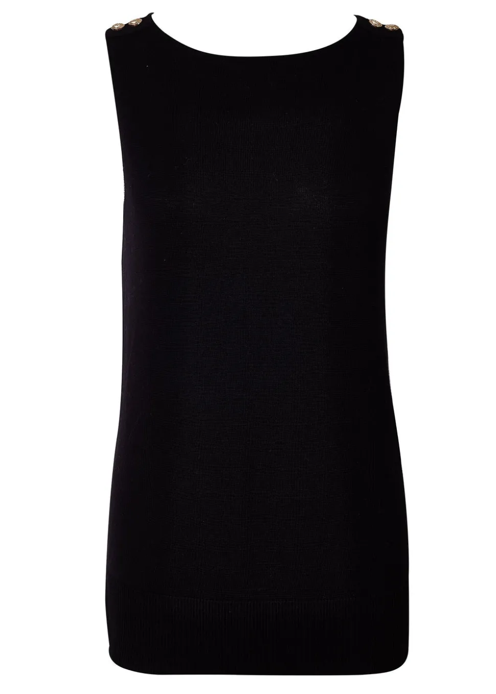 Boat Neck Vest