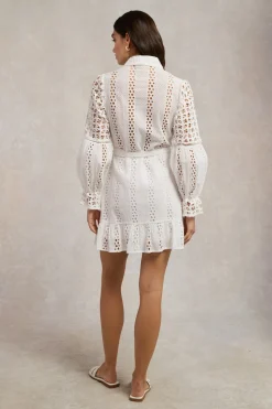 Broderie Lace Dress