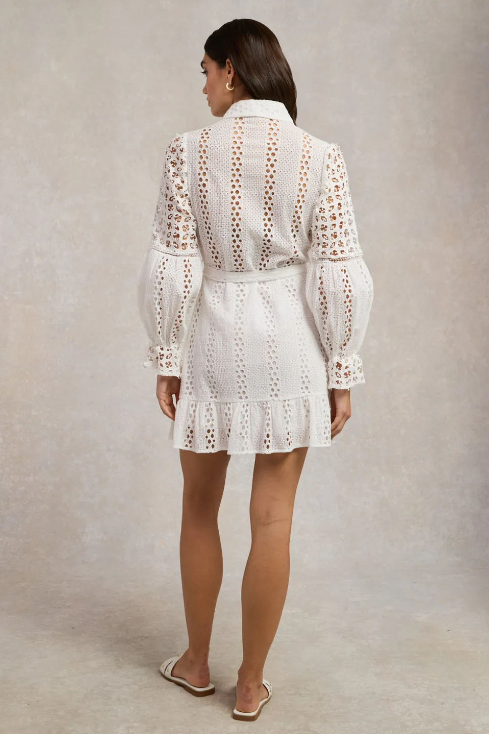 Broderie Lace Dress