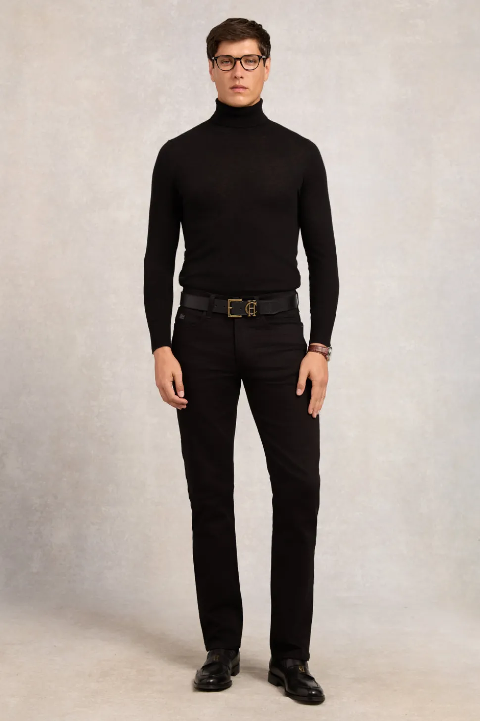 Byron Roll Neck Knit
