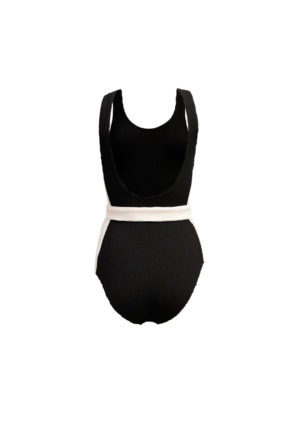 Classic Belted Swimsuit