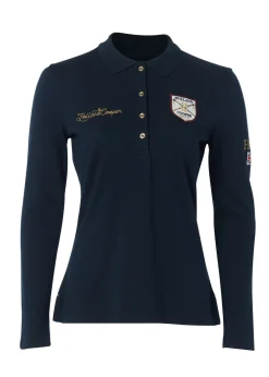Classic Long Sleeve Polo Shirt