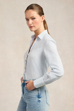 Classic V-Neck Blouse