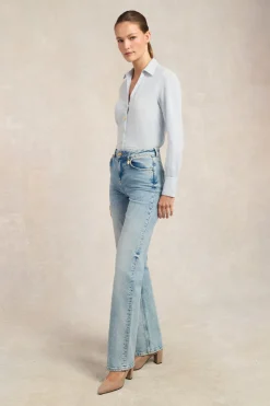 Classic V-Neck Blouse
