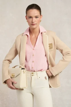 Classic V-Neck Blouse