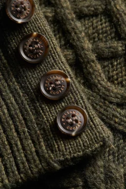 Country Cable Quarter Zip Knit