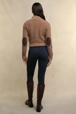 Country Cable Quarter Zip Knit