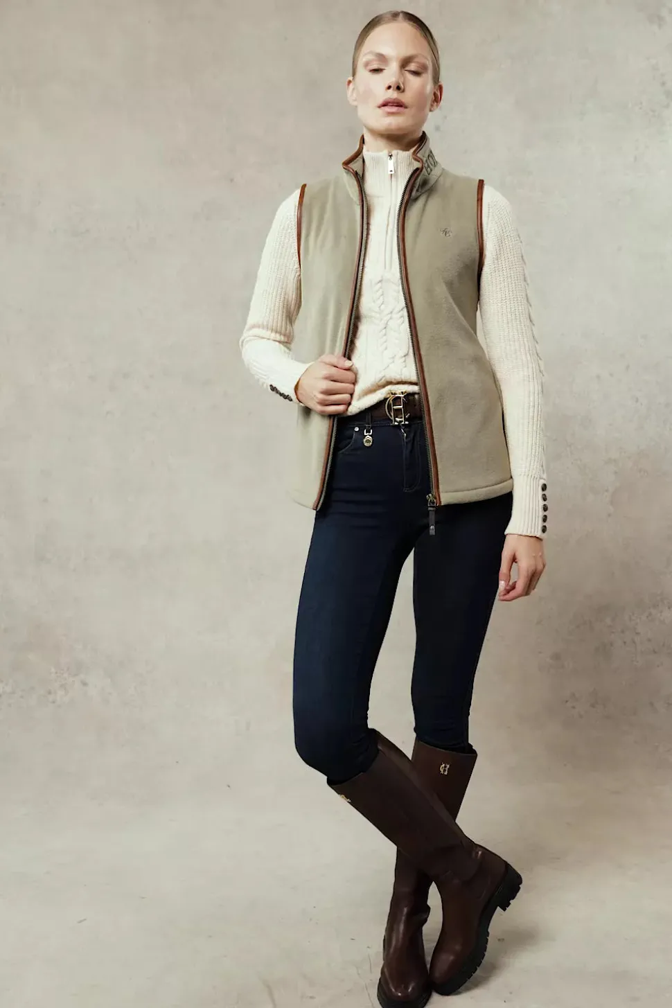 Country Fleece Gilet