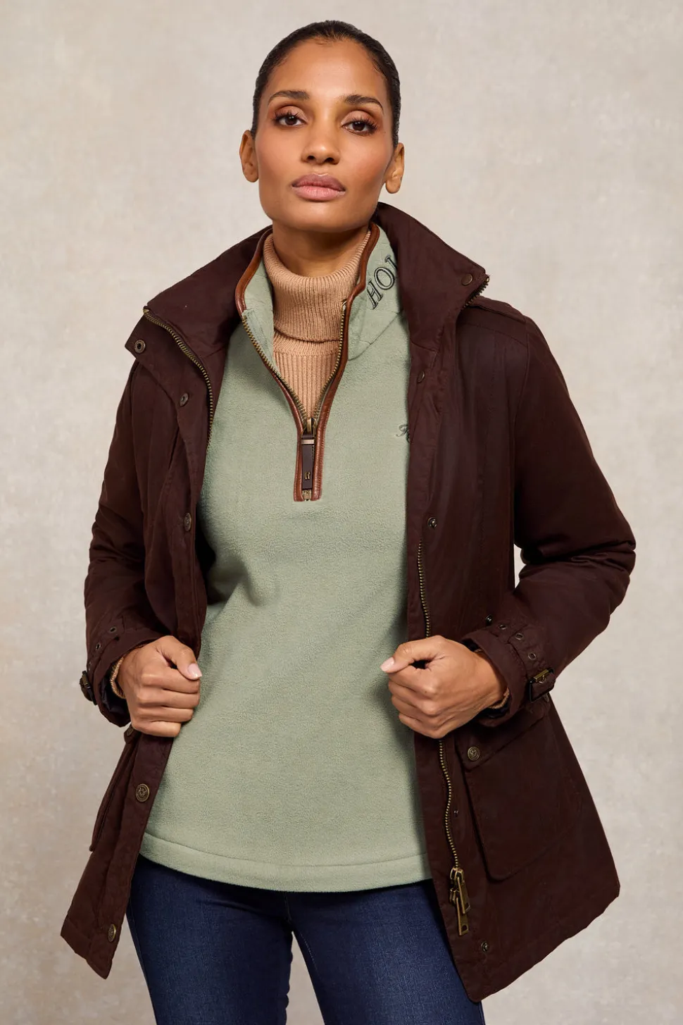Country Fleece Quarter Zip