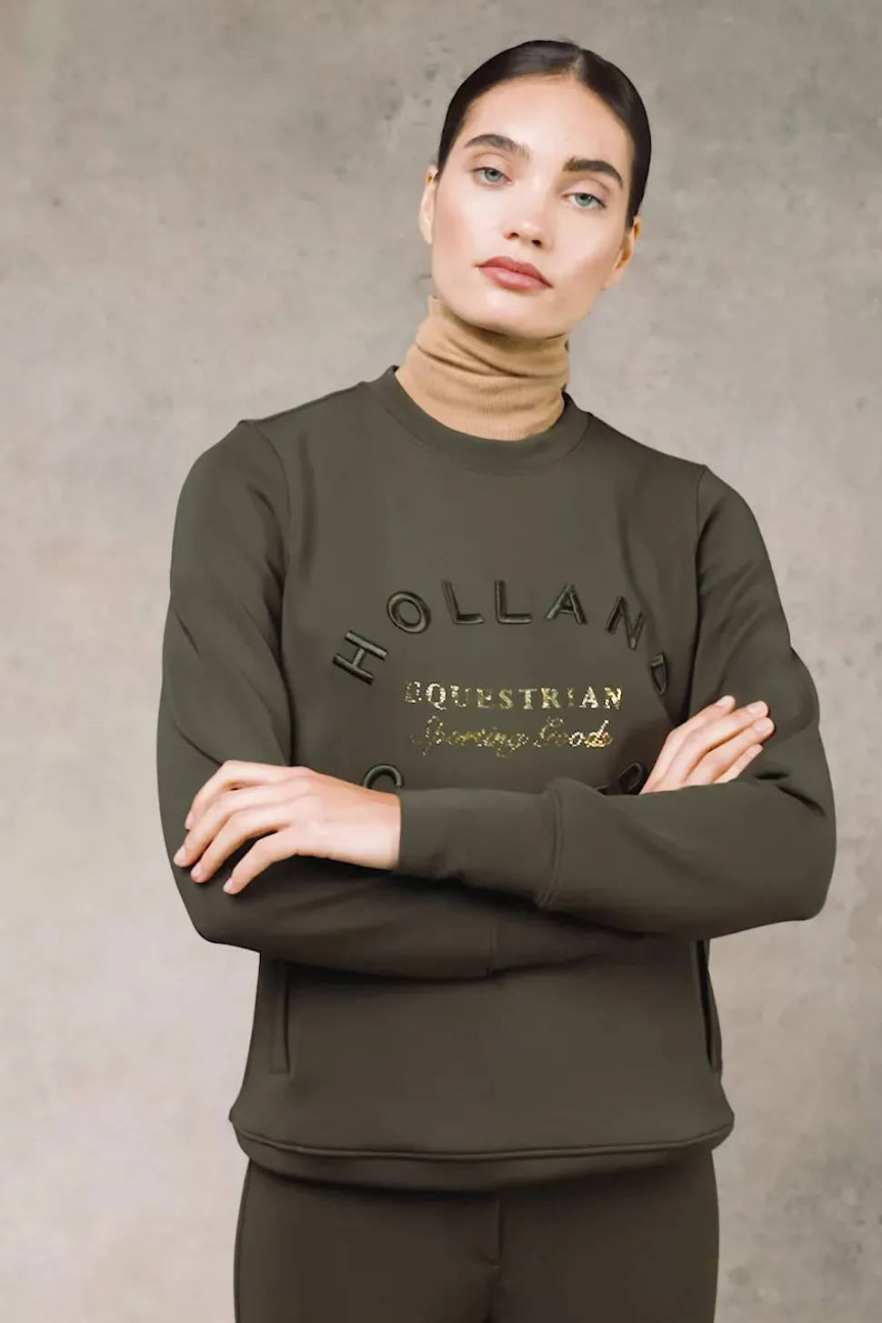 Crystal Crew Neck Sweat