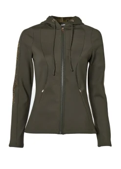 Crystal Zip Hoodie