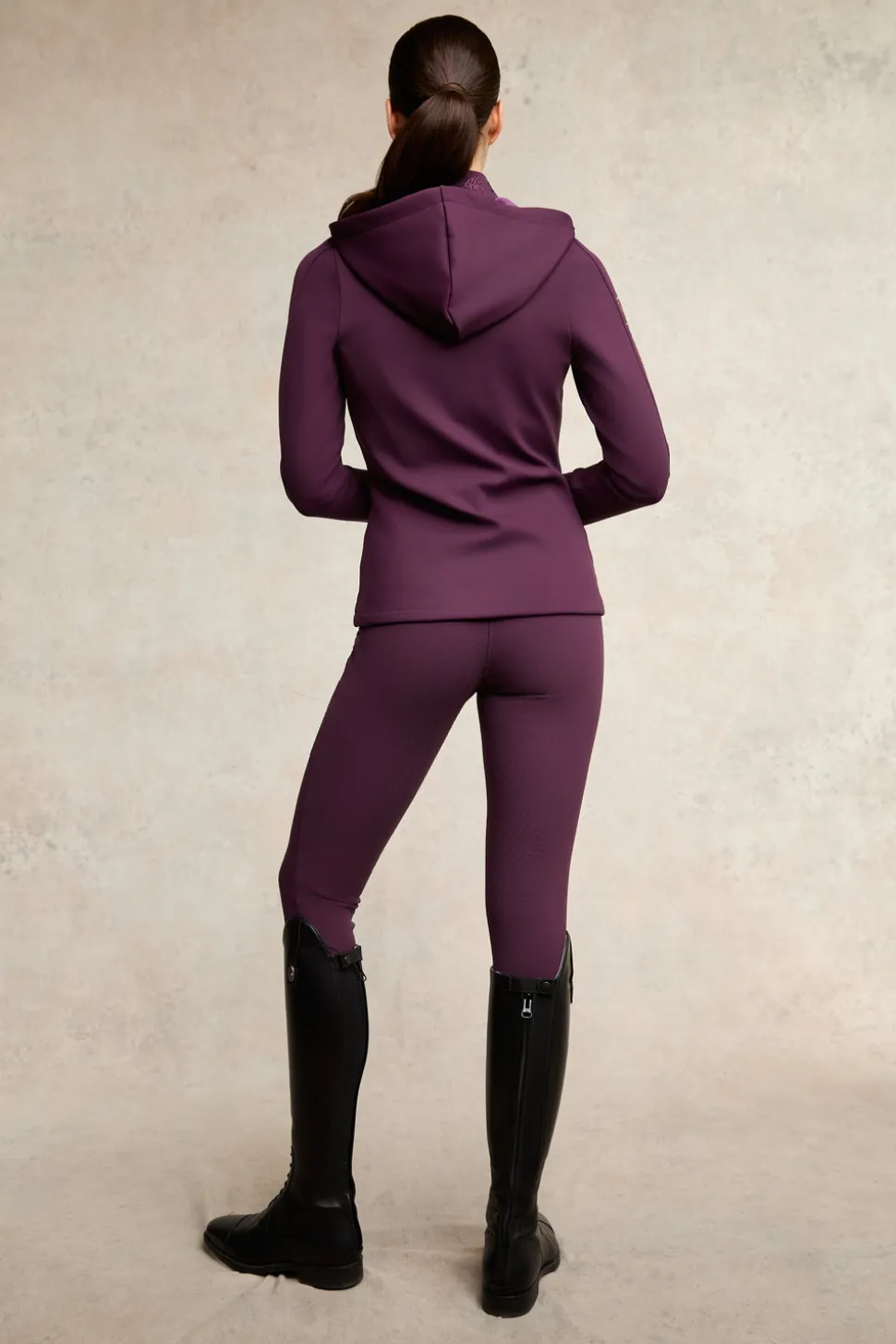 Crystal Zip Hoodie