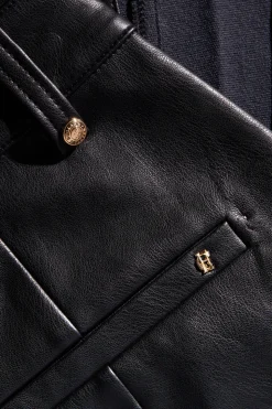Faux Leather Maxi Skirt