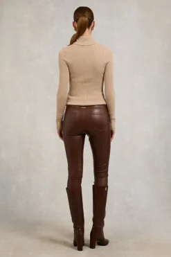 Faux Leather Skinny Jean