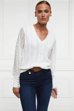 Featherton V-Neck Knit