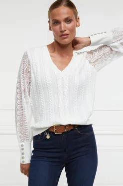 Featherton V-Neck Knit