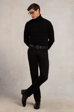 Fine Roll Neck Knit