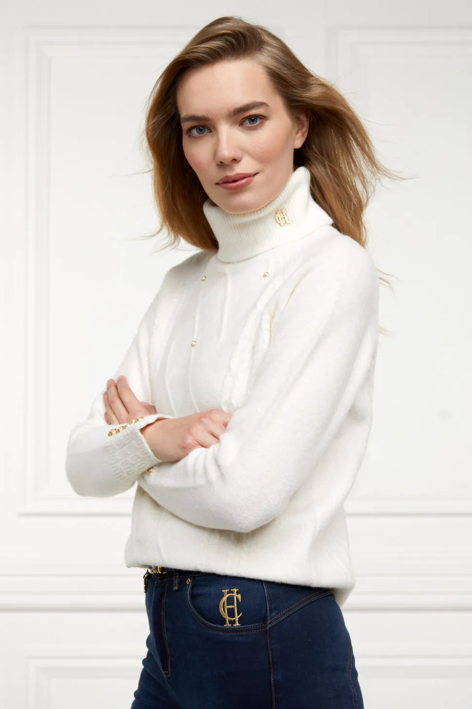 Harlow Roll Neck Knit