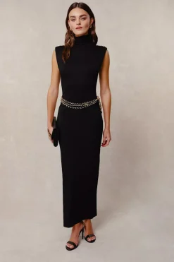 Harper High Neck Maxi Dress