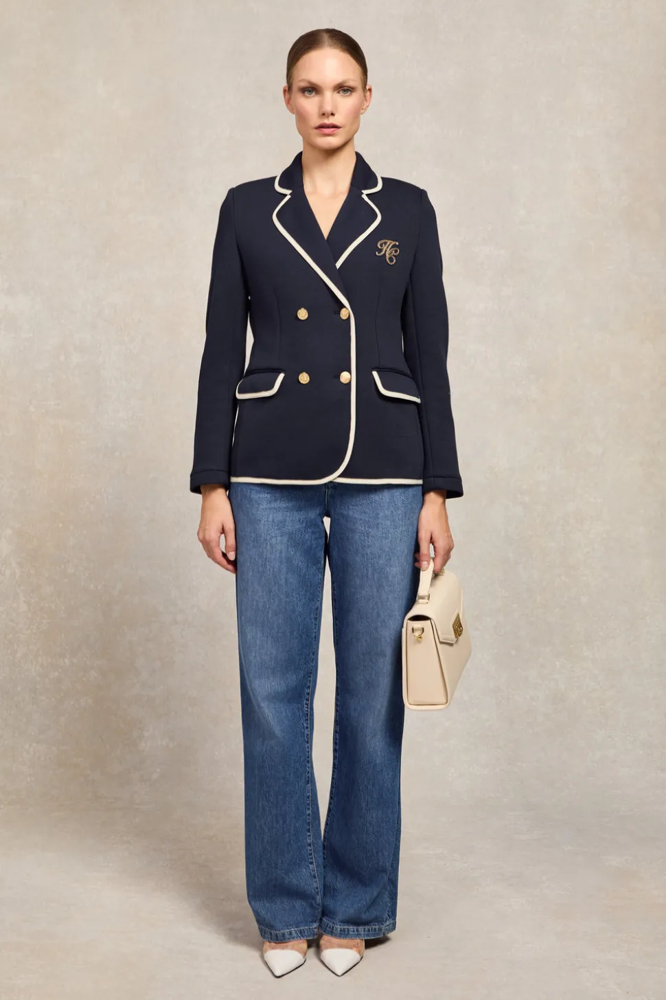 Henley Double Breasted Blazer