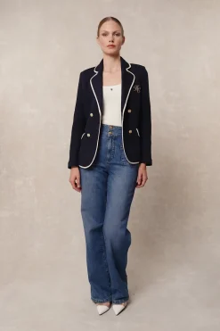 Henley Double Breasted Blazer