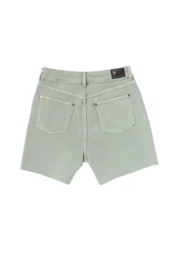 High Rise Denim Short