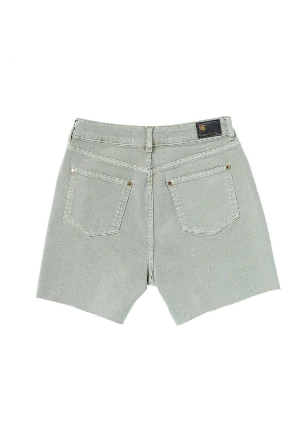 High Rise Denim Short