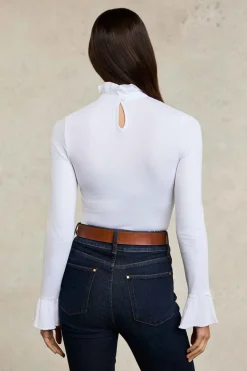 High Rise Flared Jean