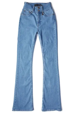High Rise Flared Jean