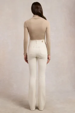 High Rise Flared Jean
