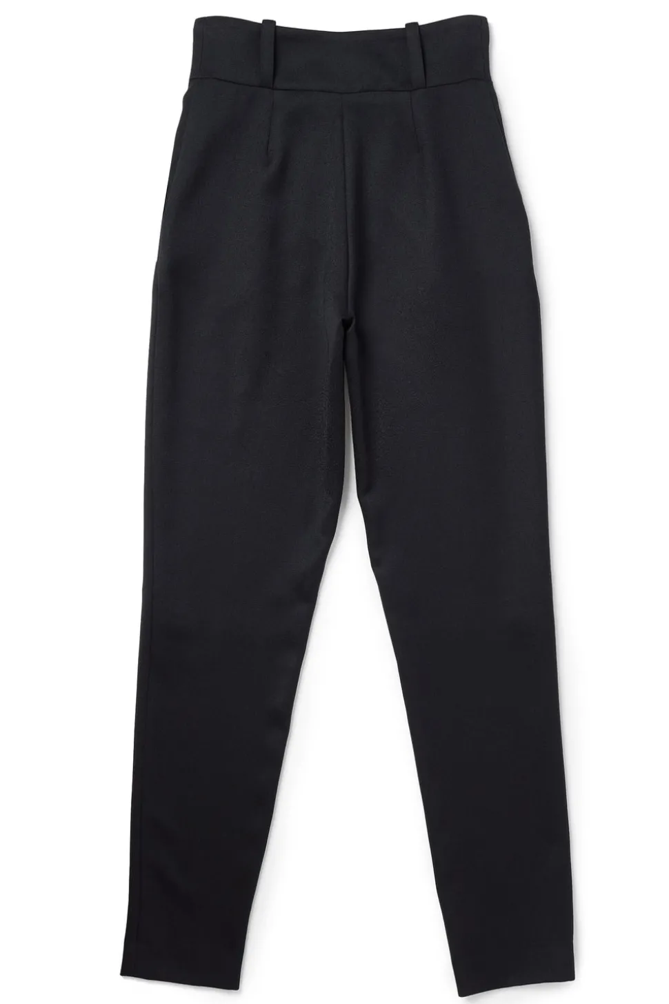 High Waisted Peg Trouser