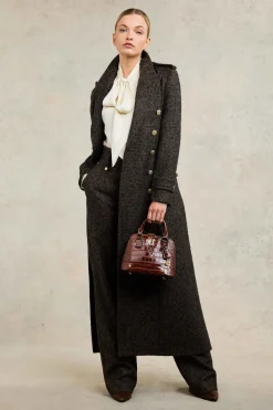 High Waisted Straight Trouser