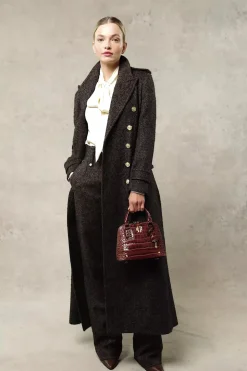 High Waisted Straight Trouser
