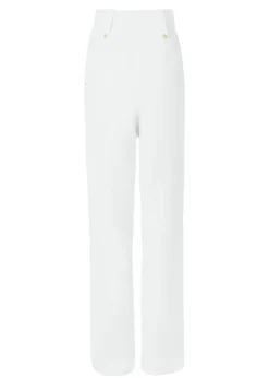 High Waisted Straight Trouser