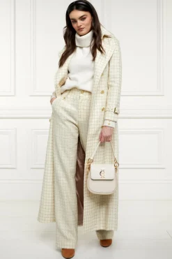 High Waisted Straight Trouser