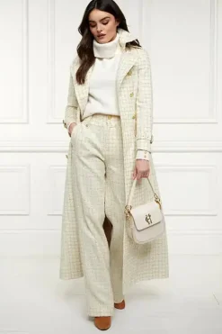 High Waisted Straight Trouser