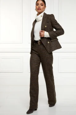 High Waisted Straight Trouser
